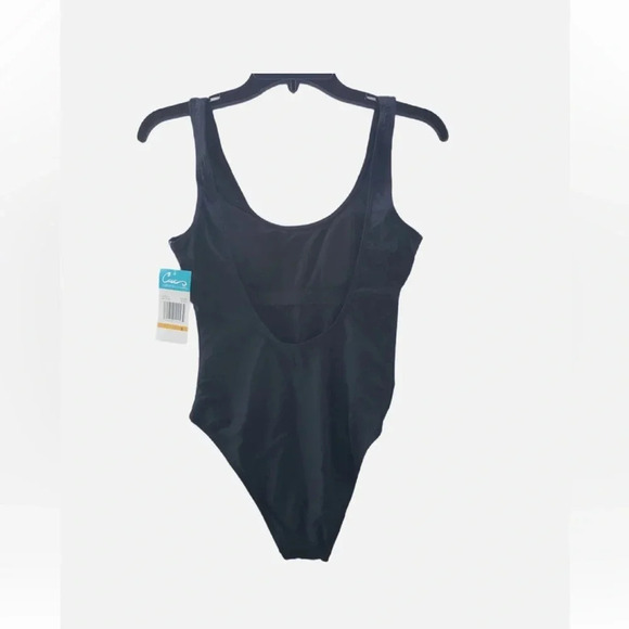 California Waves Black Rose and Shine One Piece Swimsuit Size XS - Picture 3 of 7